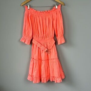 Lilly Pulitzer Louisa Dress. Papaya Punch. Size XS.